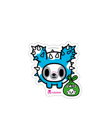 Tokidoki-Cyan 貼紙 - Fin Shop Taiwan