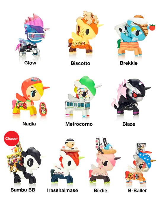 Tokidoki-Delicious Unicorno Series 12 盲盒 - Fin Shop Taiwan
