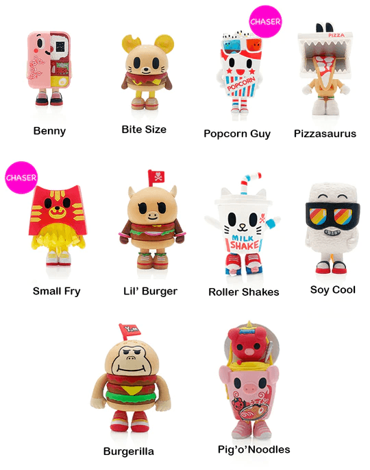 Tokidoki-Fast Food Besties 盲盒 - Fin Shop Taiwan