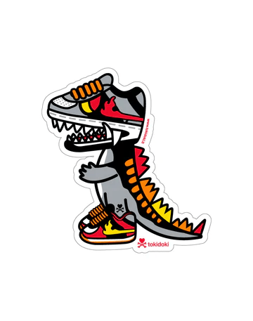 Tokidoki-Grey King KIX 貼紙 - Fin Shop Taiwan