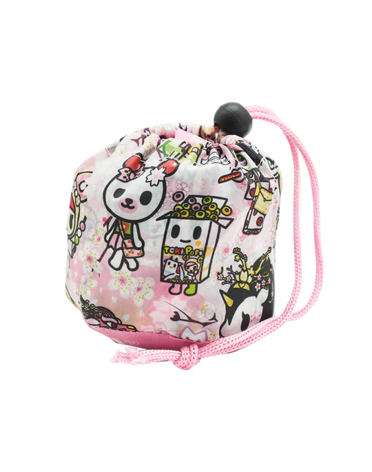 Tokidoki-Hanami Picnic 可折疊購物袋 - Fin Shop Taiwan