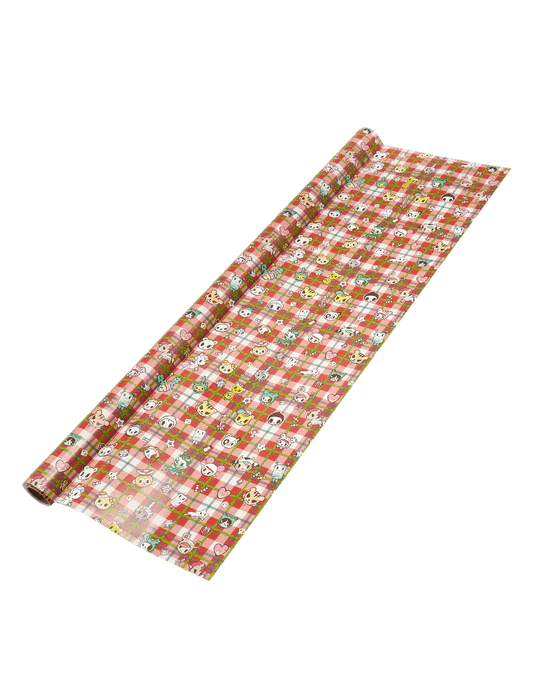 Tokidoki-Holiday Plaid 包裝紙 - Fin Shop Taiwan