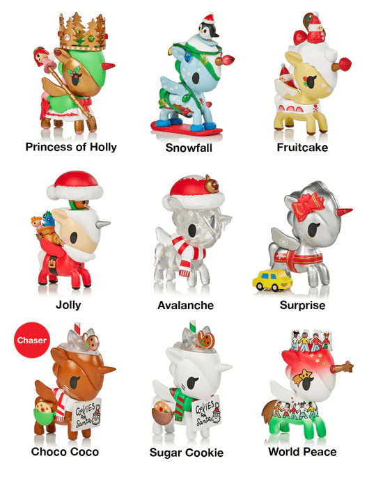 Tokidoki-Holiday Unicorno Series 4 盲盒 - Fin Shop Taiwan