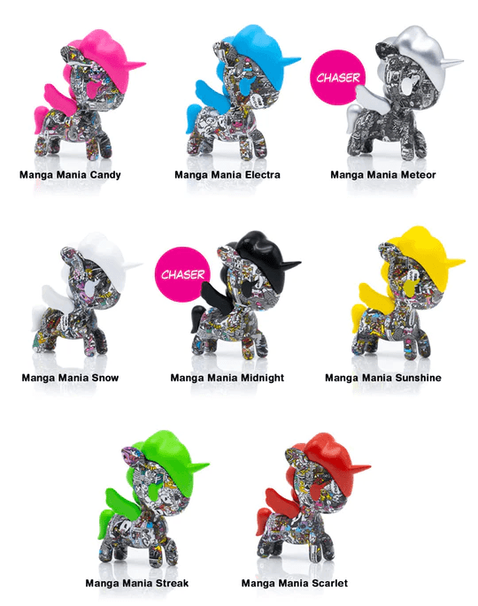 Tokidoki-Manga Mania Unicorno 盲盒 - Fin Shop Taiwan