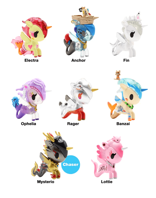 Tokidoki-Mermicorno Series 6 盲袋 - Fin Shop Taiwan