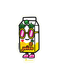 Tokidoki-Miss Tropicool 貼紙 - Fin Shop Taiwan