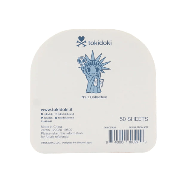 Tokidoki-NYC Collection Skyline 便利貼 - Fin Shop Taiwan