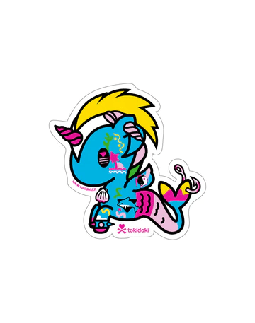 Tokidoki-Ocean Punk 貼紙 - Fin Shop Taiwan