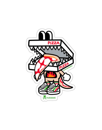 Tokidoki-Pizzasaurus 貼紙 - Fin Shop Taiwan