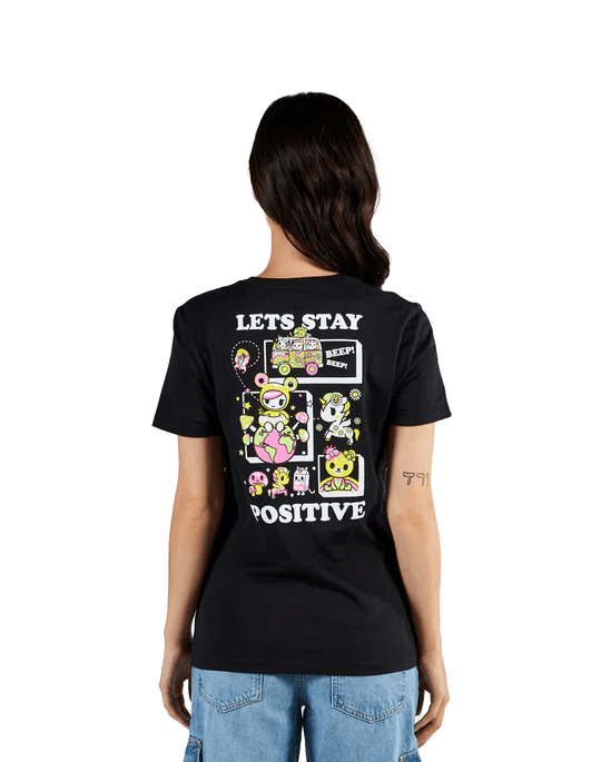 Tokidoki-Stay Positive T恤 - Fin Shop Taiwan