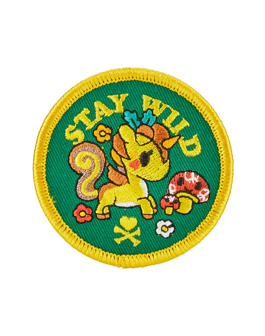 Tokidoki-Stay Wild 刺繡貼 - Fin Shop Taiwan