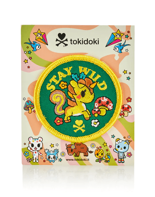 Tokidoki-Stay Wild 刺繡貼 - Fin Shop Taiwan