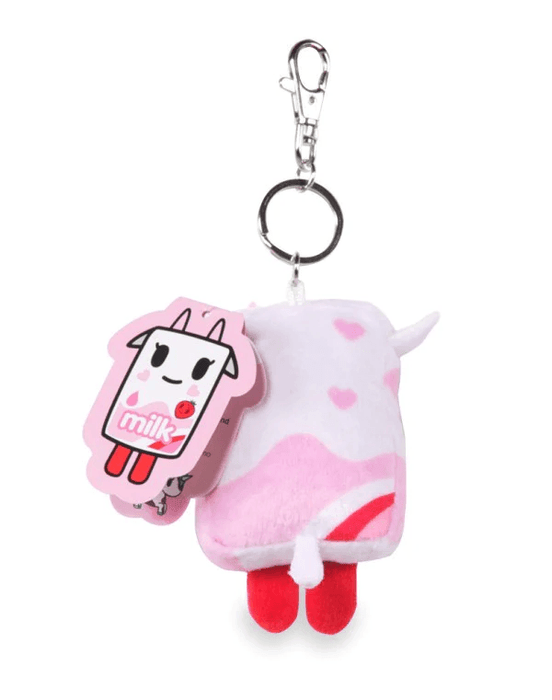 Tokidoki-Strawberry Milk Moofia 鑰匙圈 - Fin Shop Taiwan