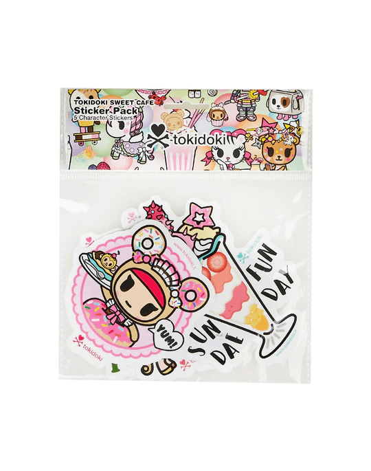 Tokidoki-Sweet Cafe 貼紙組 - Fin Shop Taiwan