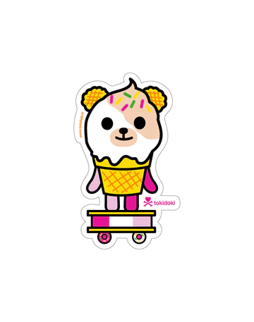 Tokidoki-Teddy Freeze 貼紙 - Fin Shop Taiwan