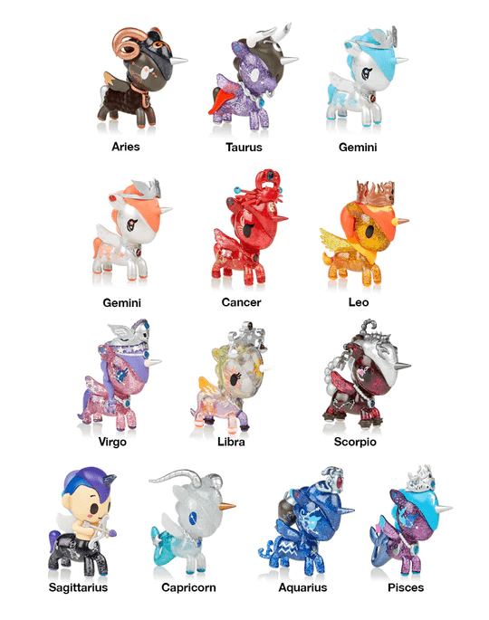 Tokidoki-Zodiac Unicorno 盲盒 - Fin Shop Taiwan
